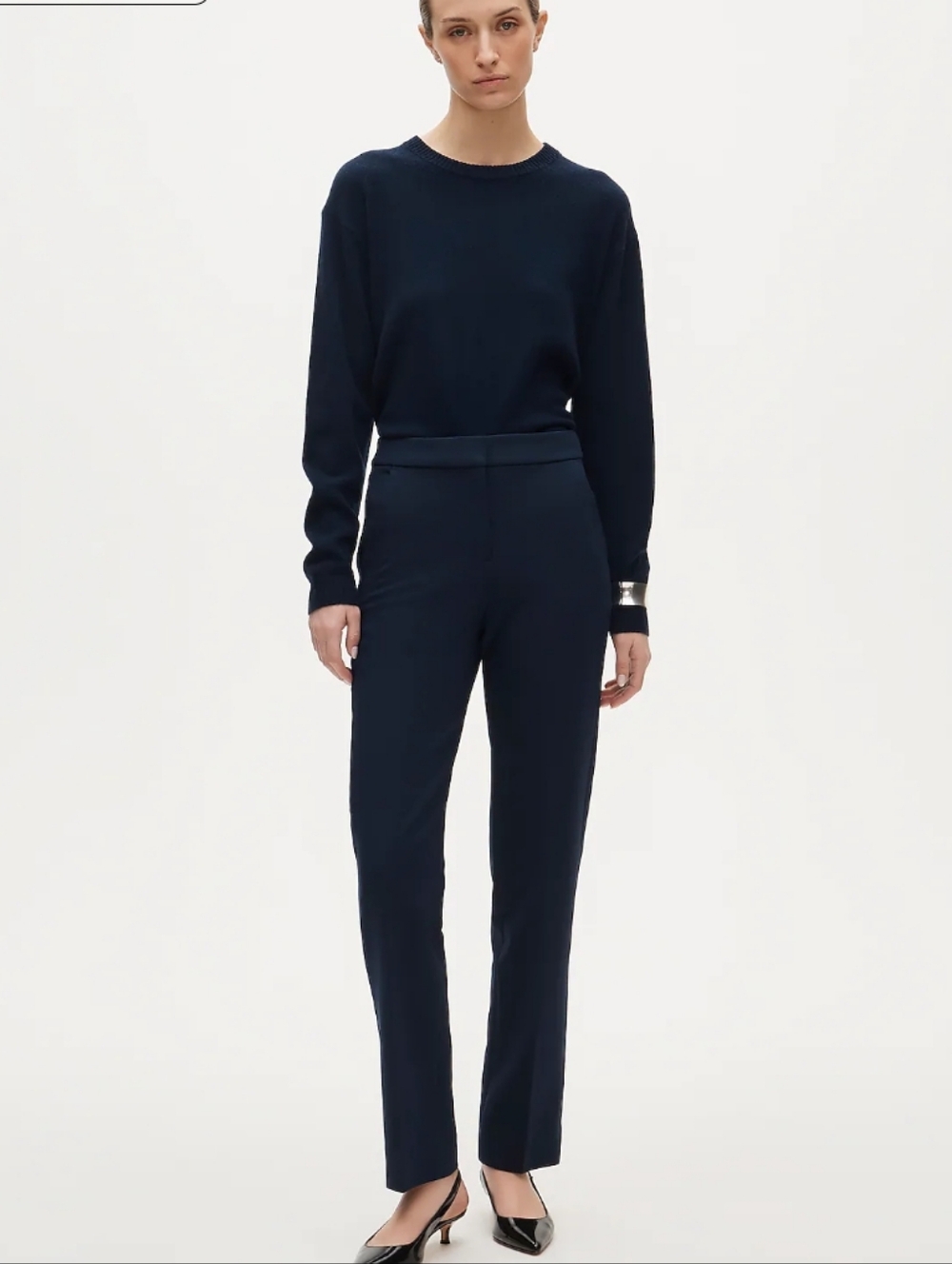 J Crew Petite Kate straight-leg pant in four-season stretch  8 Petite NWT CC442